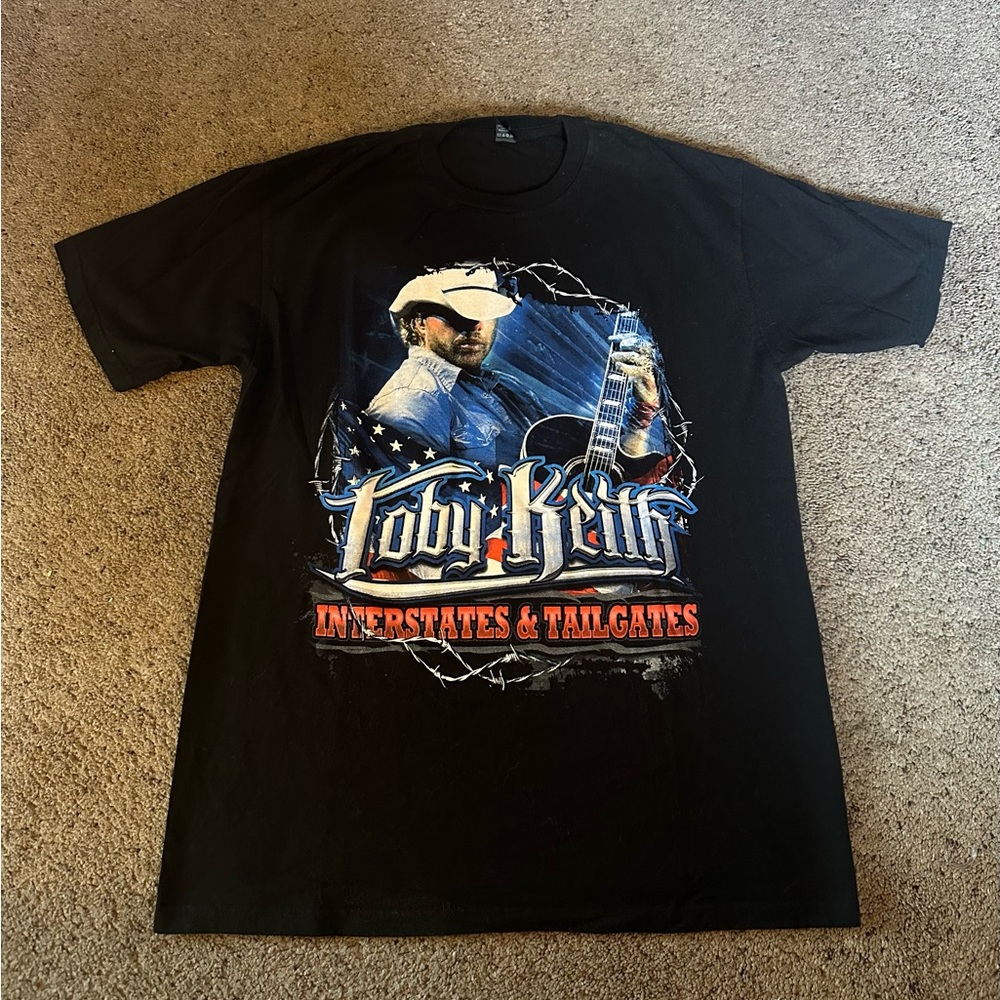 Toby Keith 2017 Interstates and Tailgates Tour T-Shirt